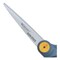 Westcott 8 in. Long x 3.25 in. Cut Length Non-Stick Titanium Bonded Scissors - Crane-Style Gray/Yellow Handle